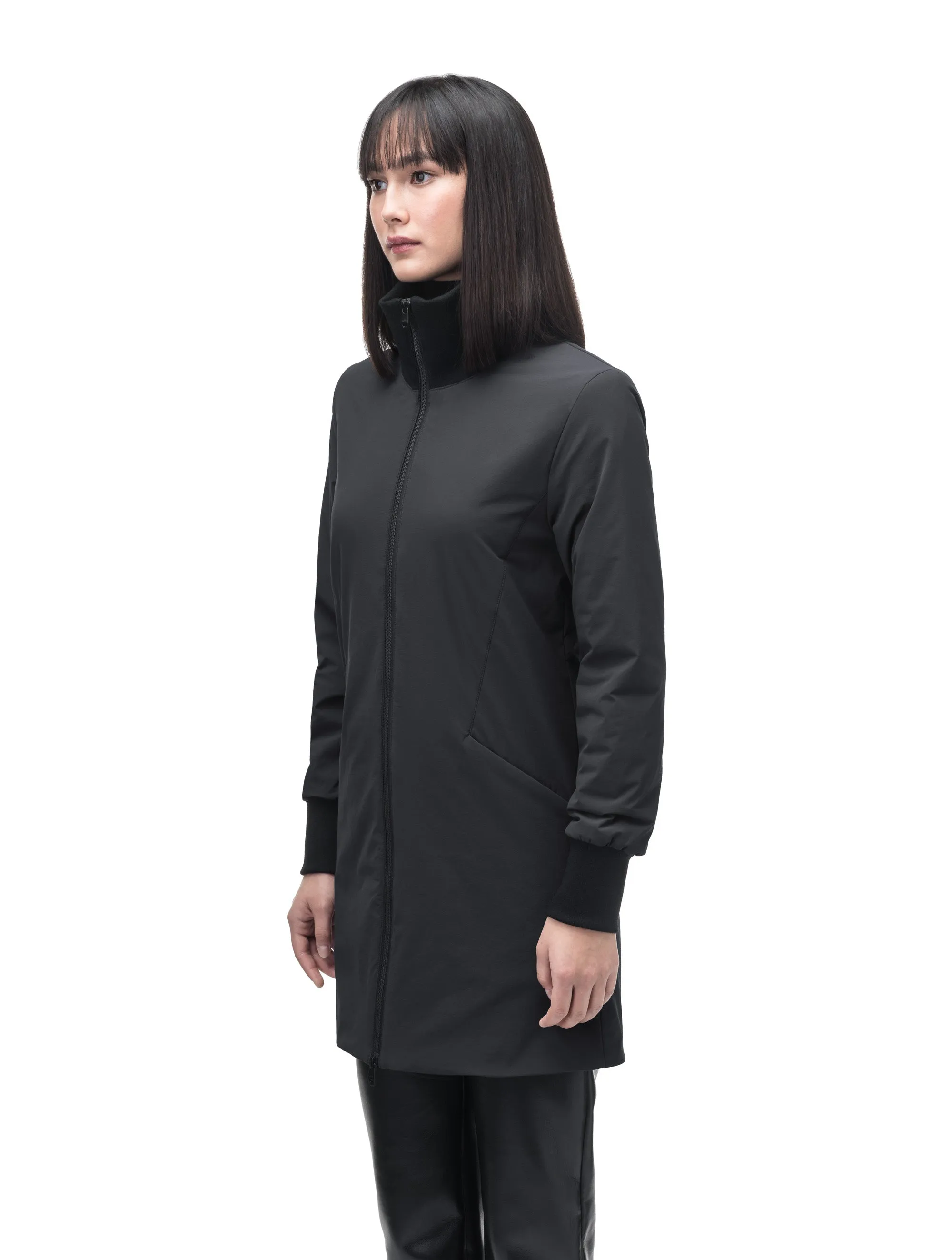 Mora Women's Mid Layer Rib Neck Jacket