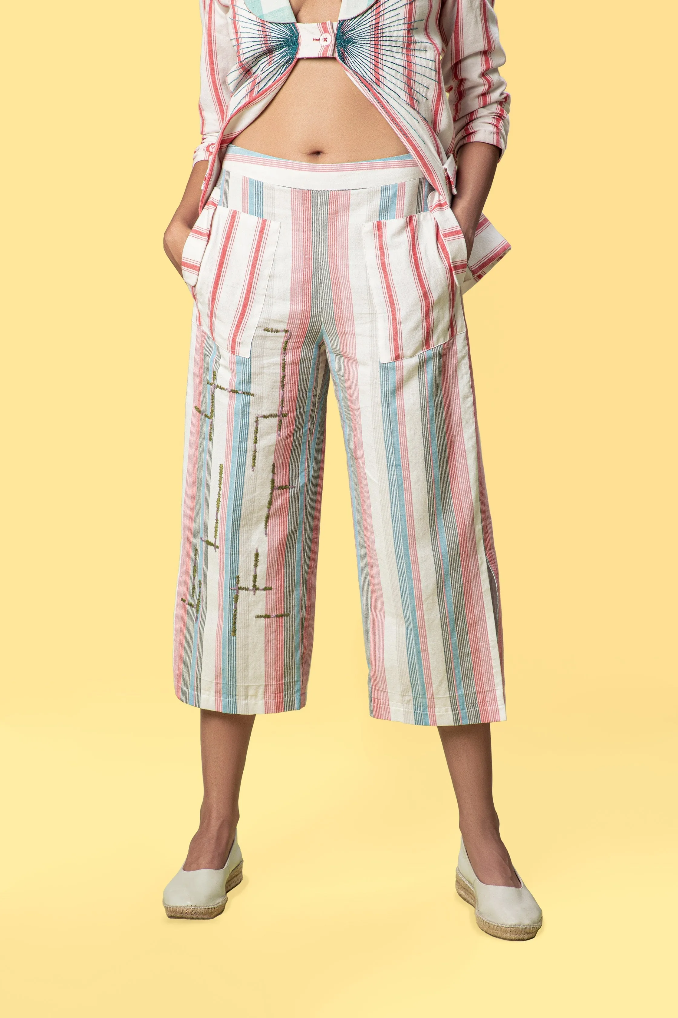 Multicolor Culotte