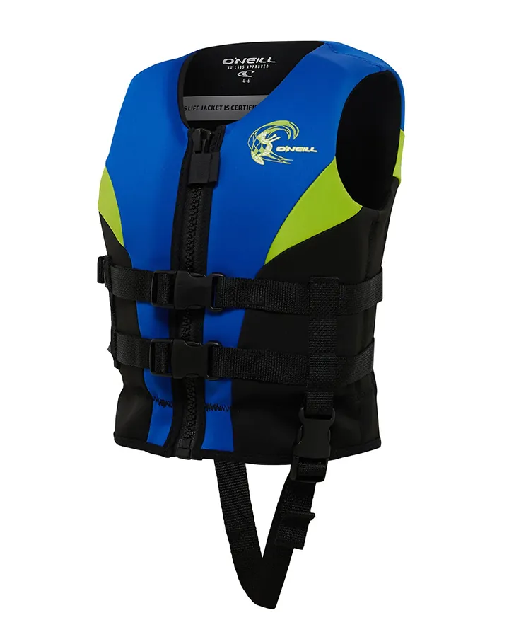 O'Neill Kids Reactor L50 Kids Vest - BRBX Bright Blue - 2023