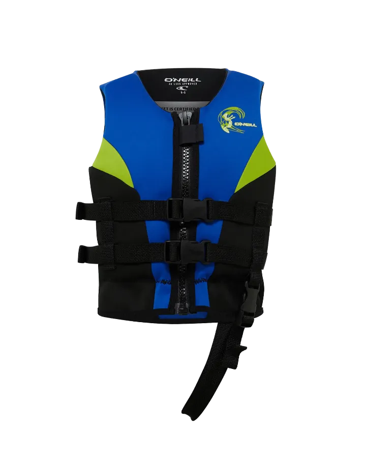 O'Neill Kids Reactor L50 Kids Vest - BRBX Bright Blue - 2023