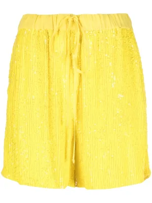 Parosh Shorts Yellow