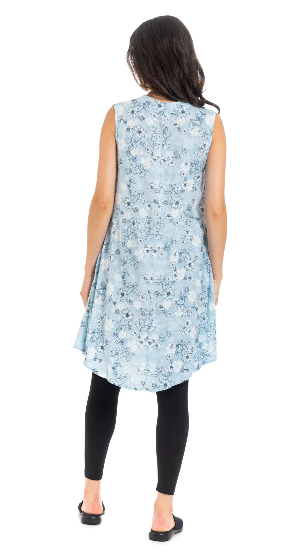 Piper Dress - soft blue