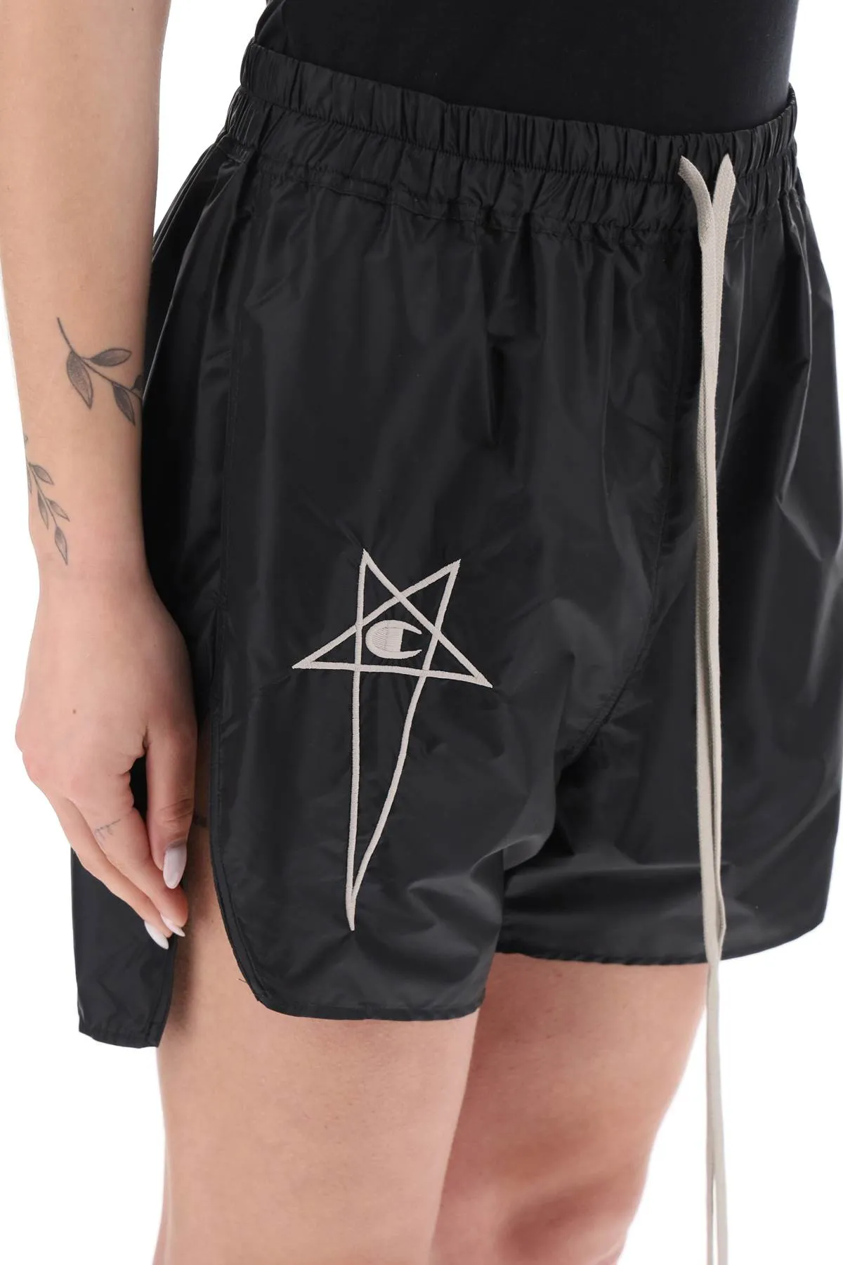 Rick owens 'champion x rick owens' dolphin shorts