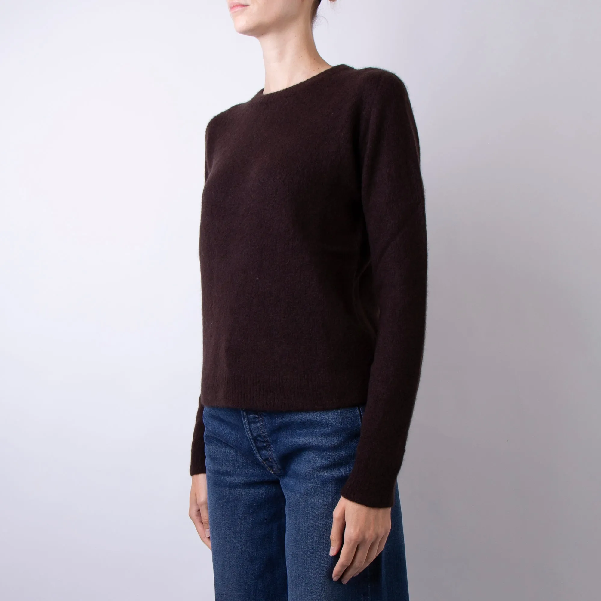 ROBERTO COLLINA SWEATER A01001 08 BROWN