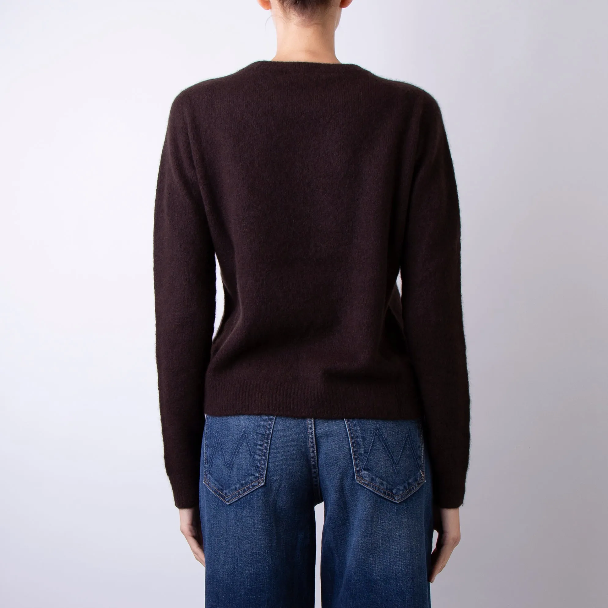 ROBERTO COLLINA SWEATER A01001 08 BROWN