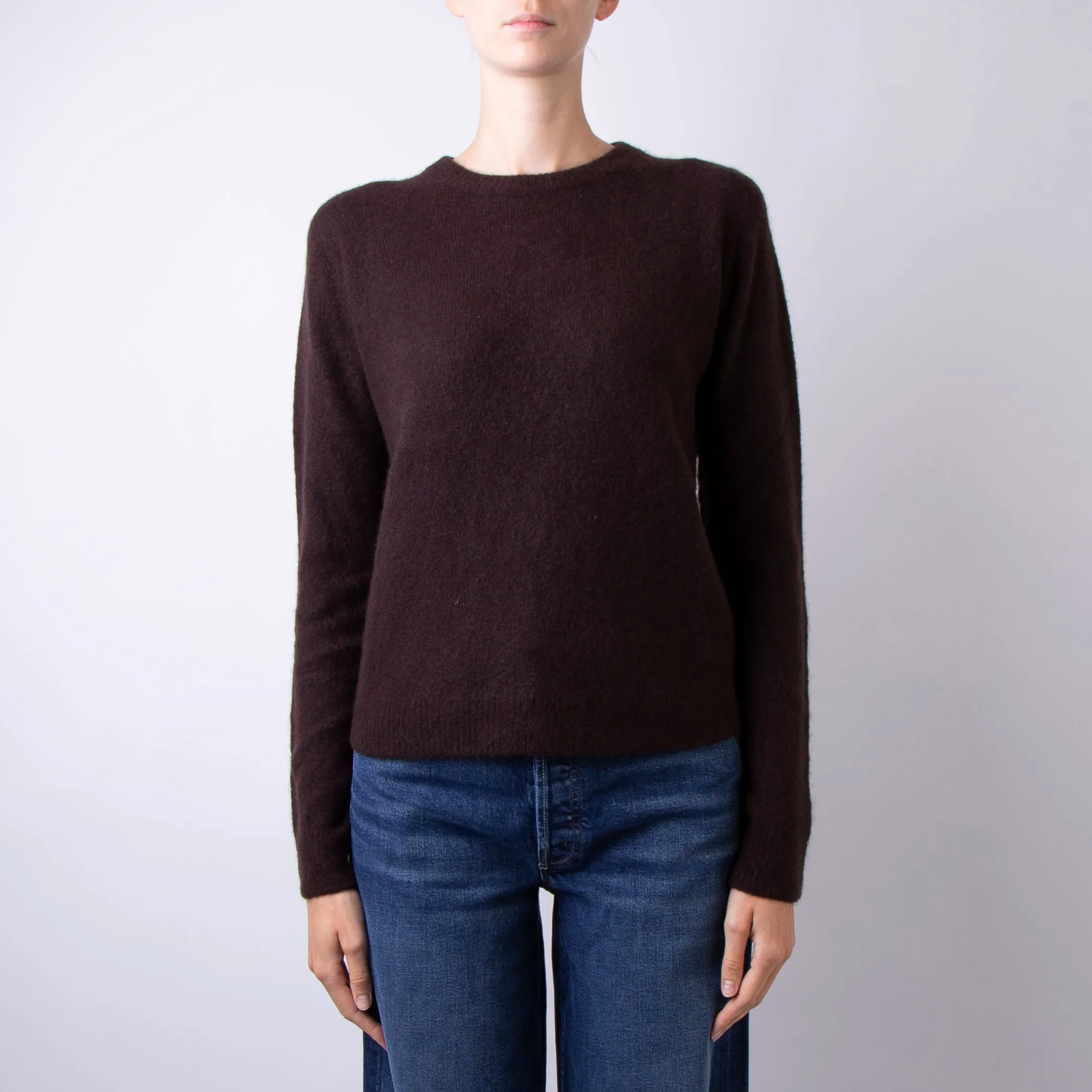 ROBERTO COLLINA SWEATER A01001 08 BROWN