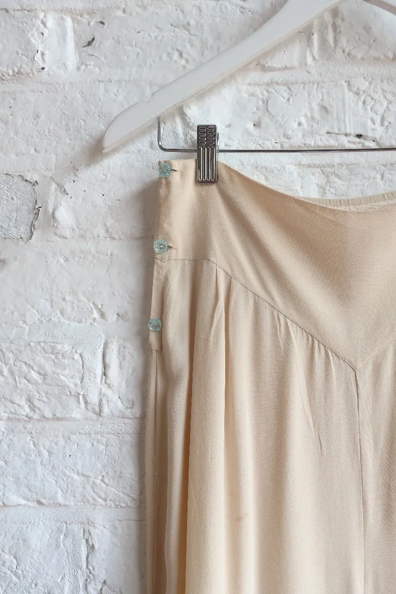 SALE | Vintage High Waisted Culottes - Pop the Champagne - W27