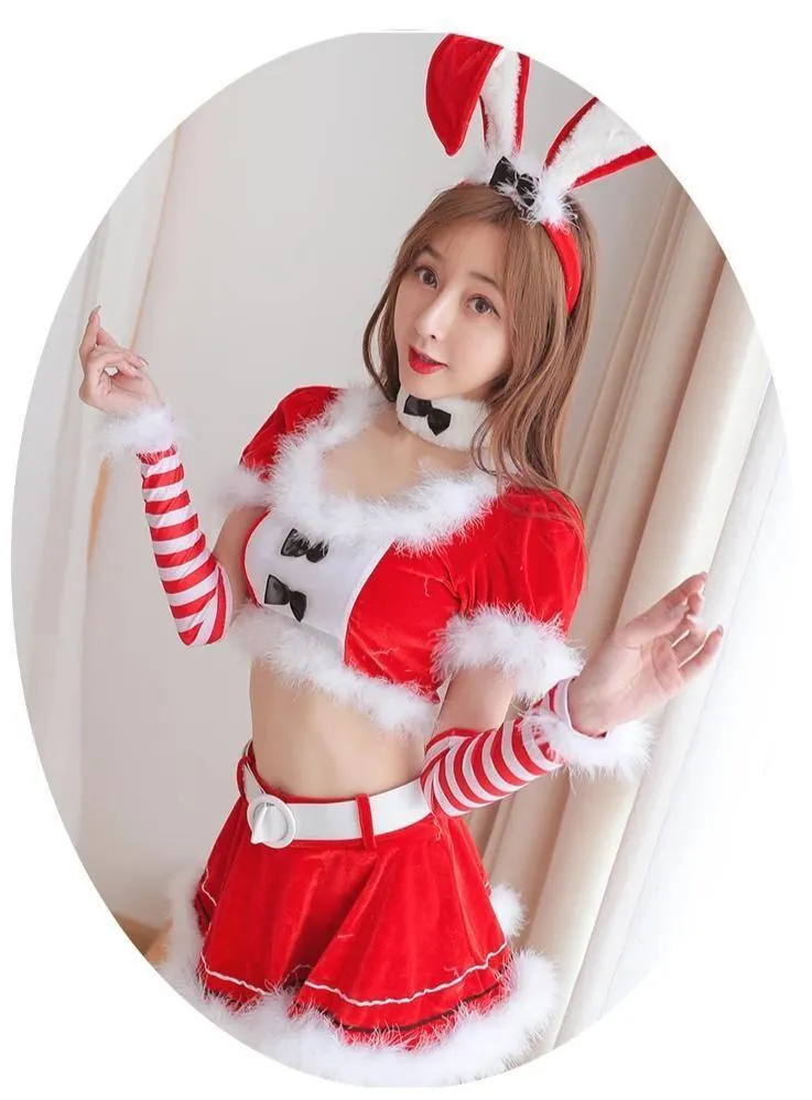 Santa Bunny Outfit