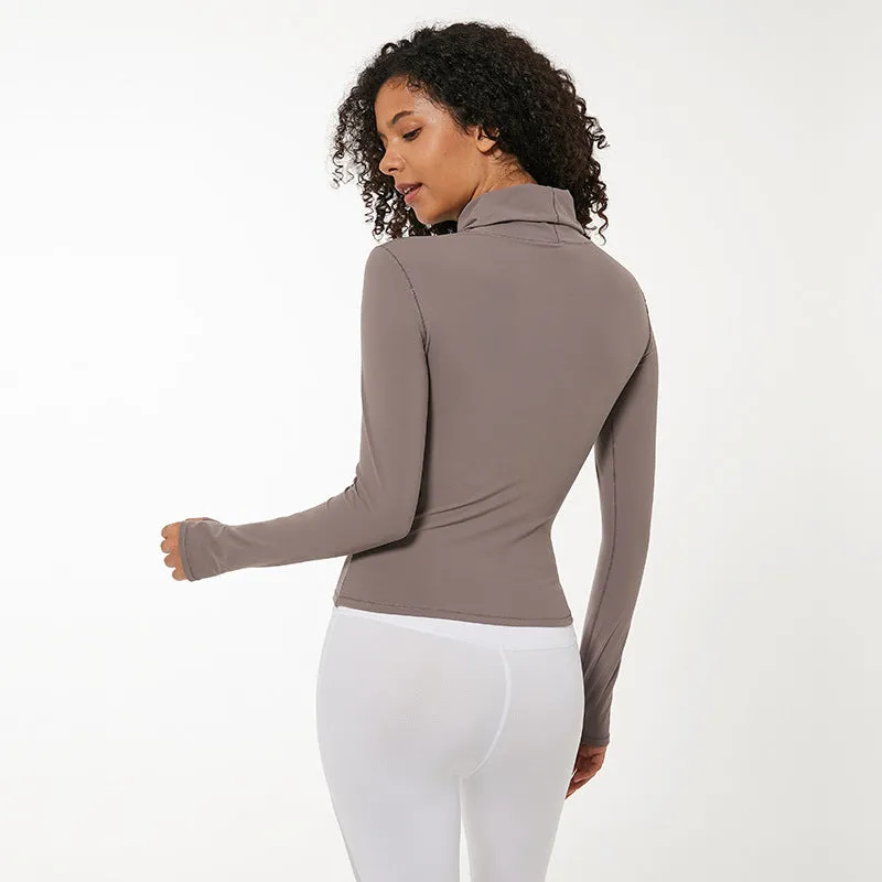 Shapewear Gym bunny Lulu buttery soft Longsleeve - cappuccino