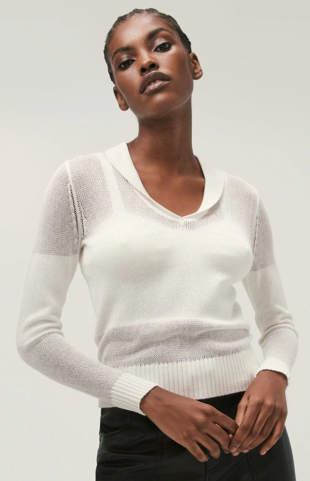 Sigrid Sweater | Ivory