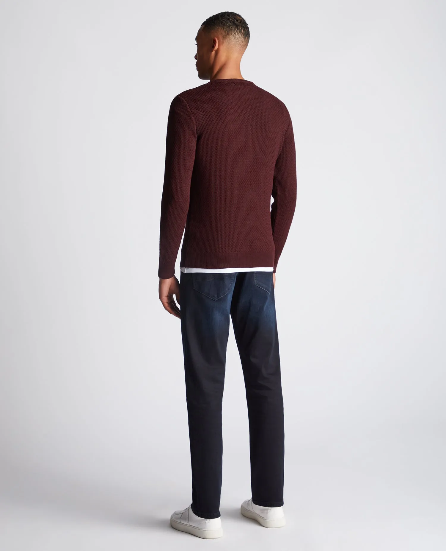 Slim Fit Merino Wool-Blend Sweater