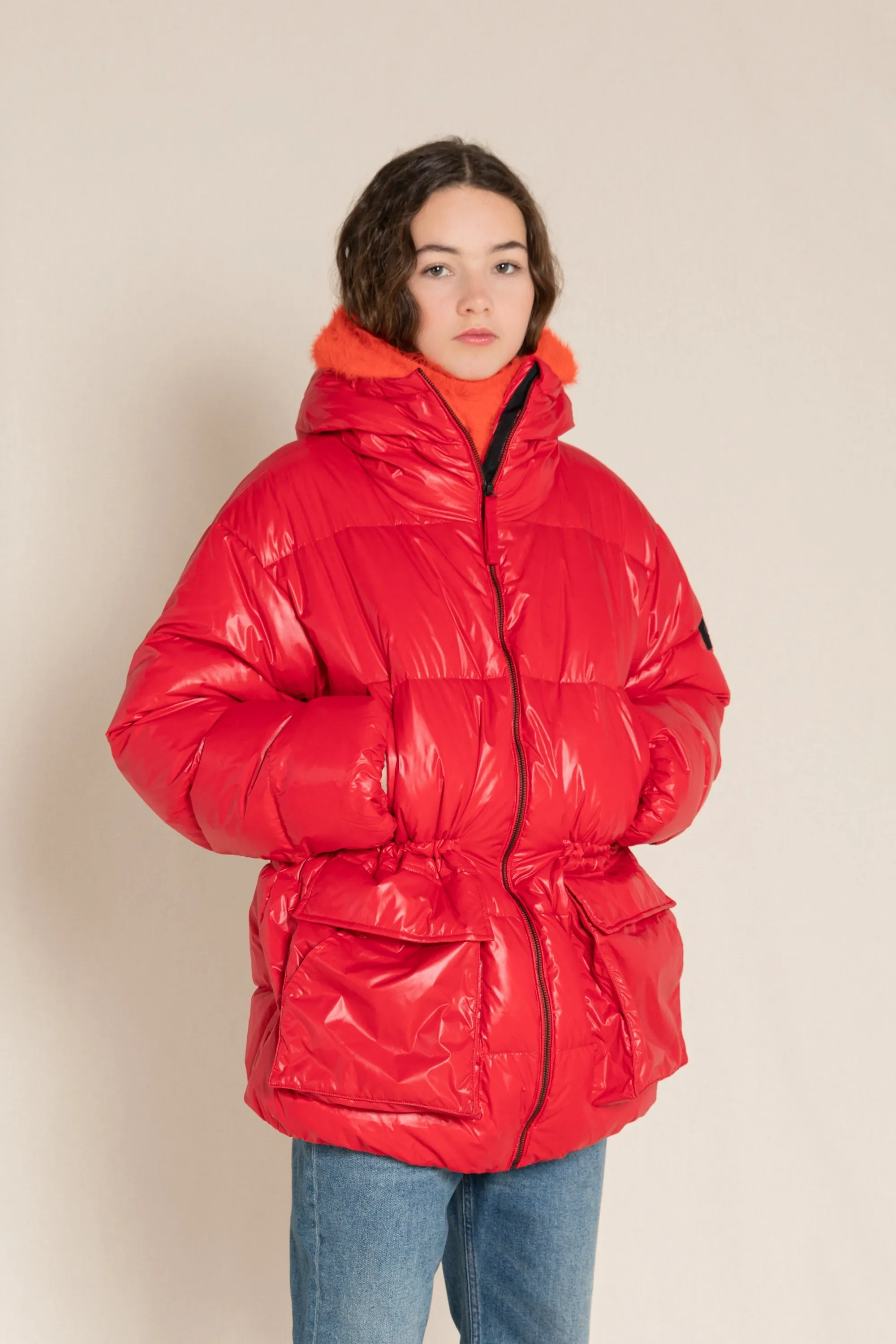 SNOWBEE Deep Red - Down Parka