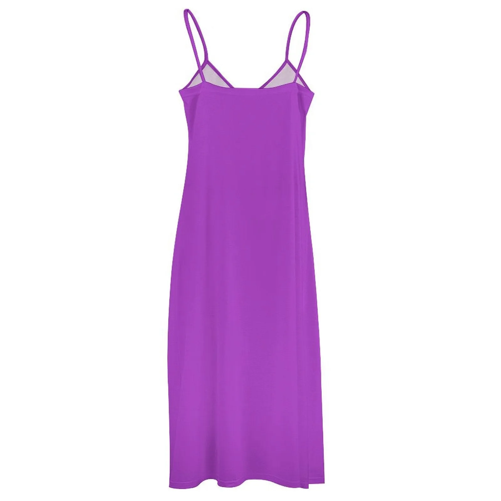 Spaghetti Strap Ankle-Length Dress Long dress Amethyst