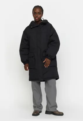 SRAmayah Parka Coat - Black