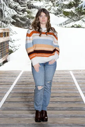 Striped Color Block Sweater