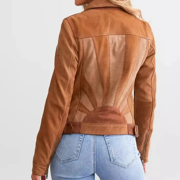 Sunny Leather Jacket (Cognac)