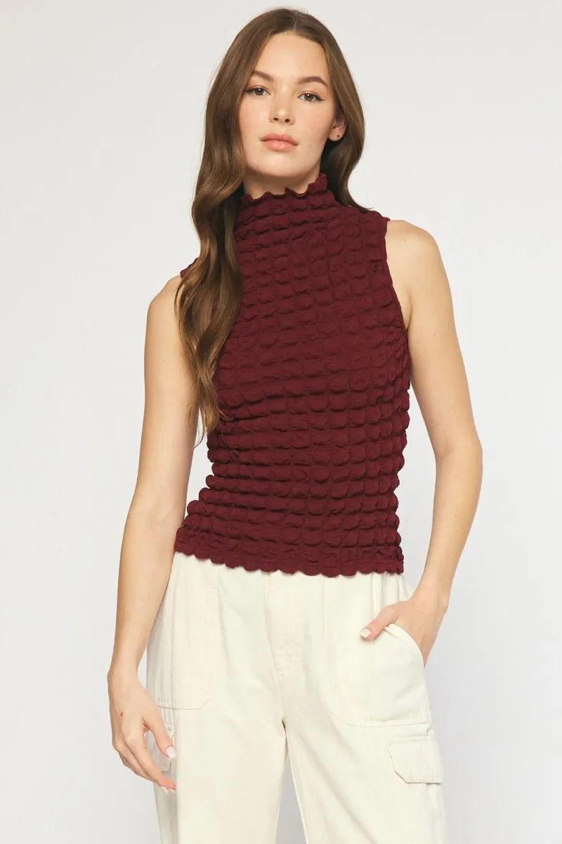 Textured Tank Top