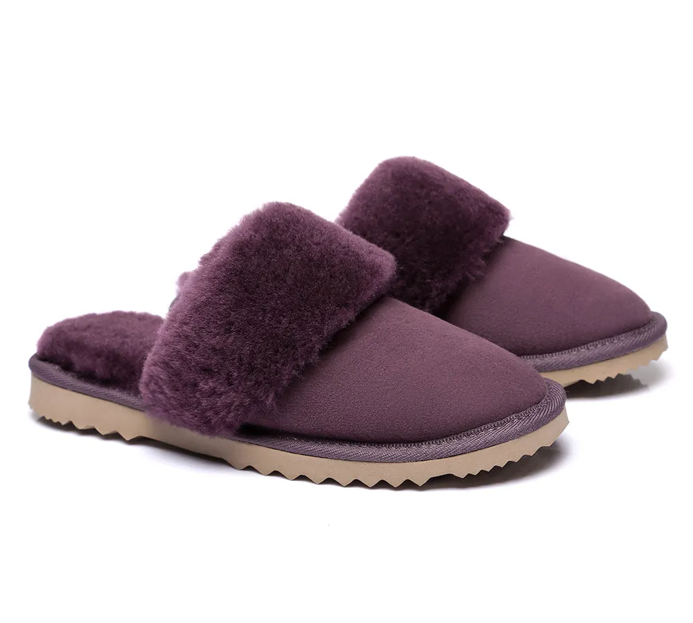 Urban UGG® UGG Slippers Australian Made Sheepskin Wool Collar Scuff