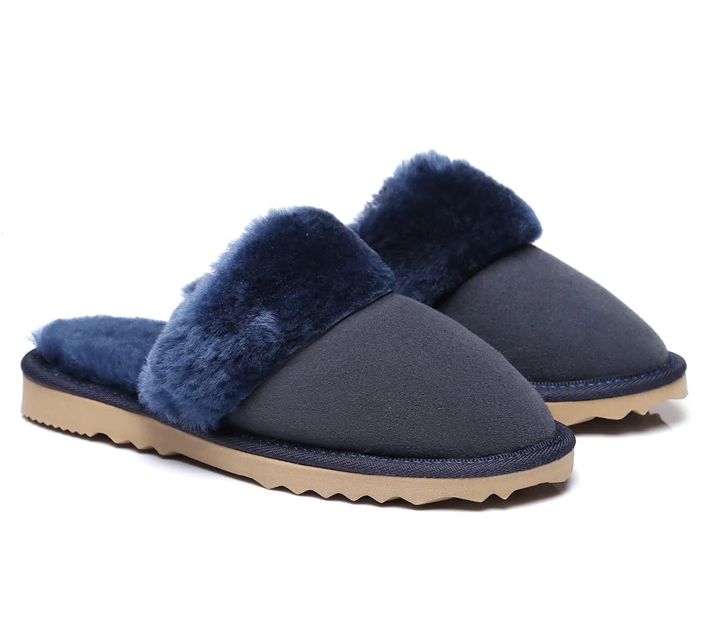 Urban UGG® UGG Slippers Australian Made Sheepskin Wool Collar Scuff