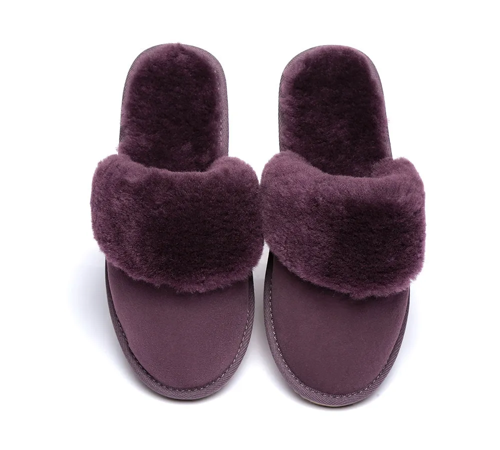 Urban UGG® UGG Slippers Australian Made Sheepskin Wool Collar Scuff