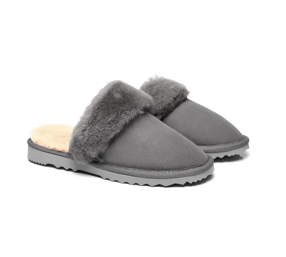 Urban UGG® UGG Slippers Australian Made Sheepskin Wool Collar Scuff