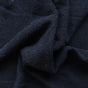 Viscose Linen Slub - Midnight Blue