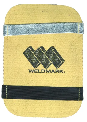 Weldmark WM894019 Glove Hand Pad Aluminized with Straps (Pkg. of 12)