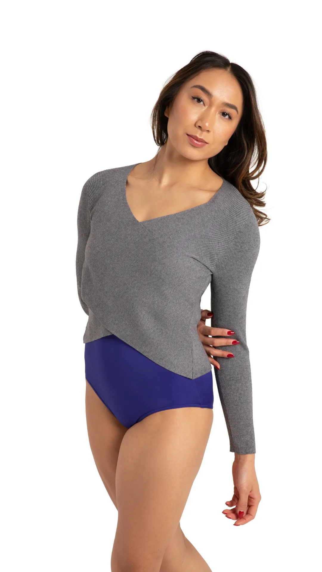 Wellness Wrap Sweater - CK10991W