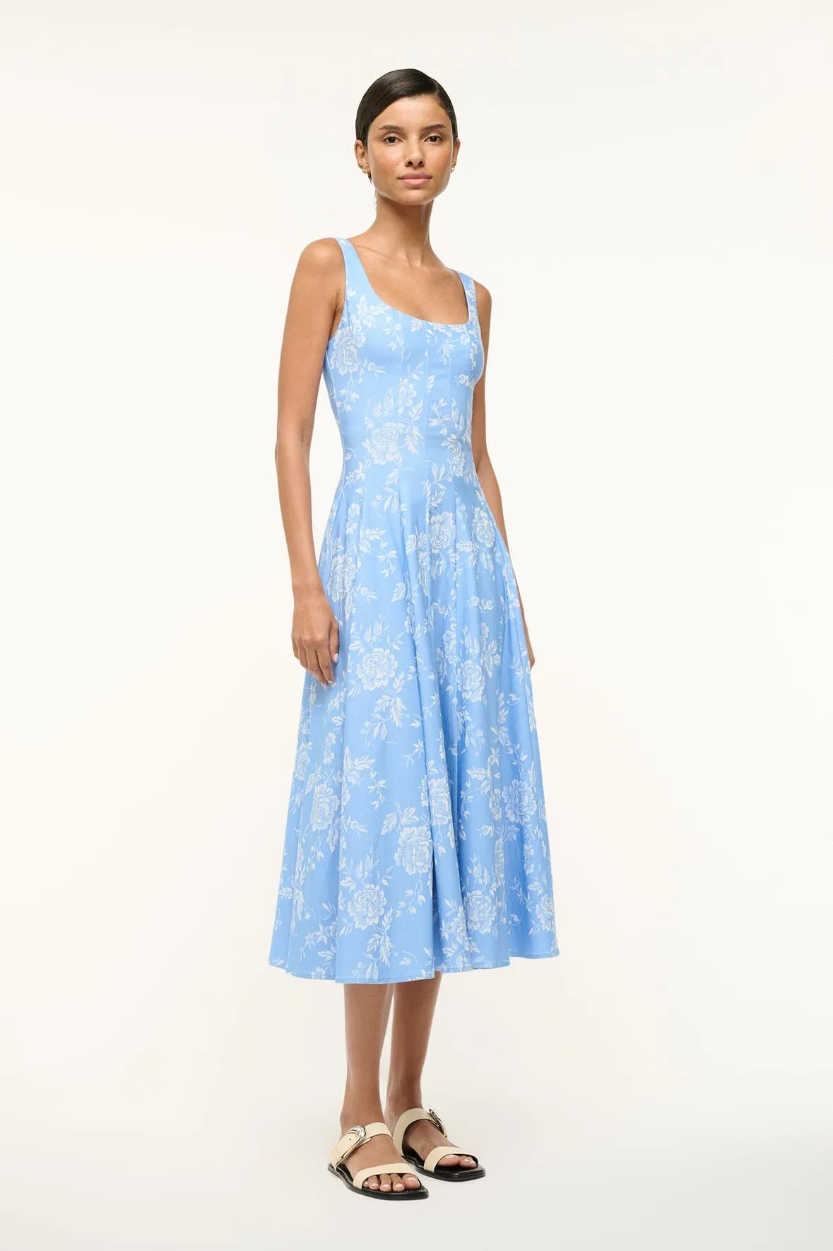 WELLS DRESS | BLUE ROSE