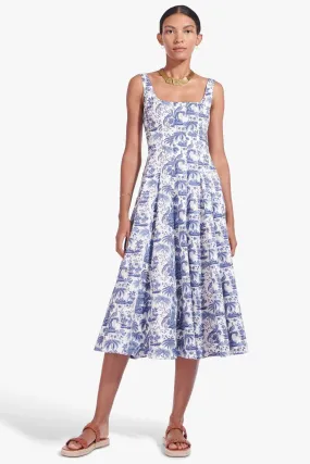 WELLS DRESS | CHINA BLUE TOILE