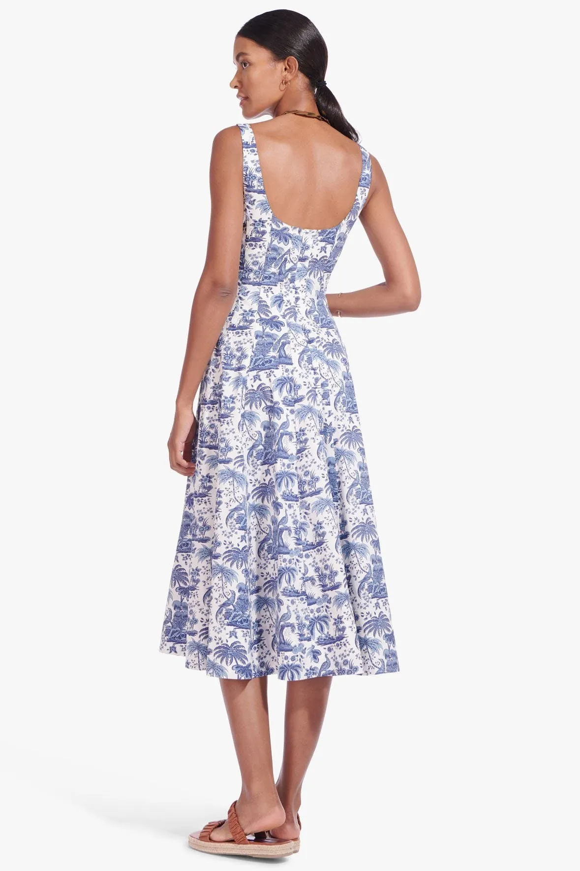 WELLS DRESS | CHINA BLUE TOILE