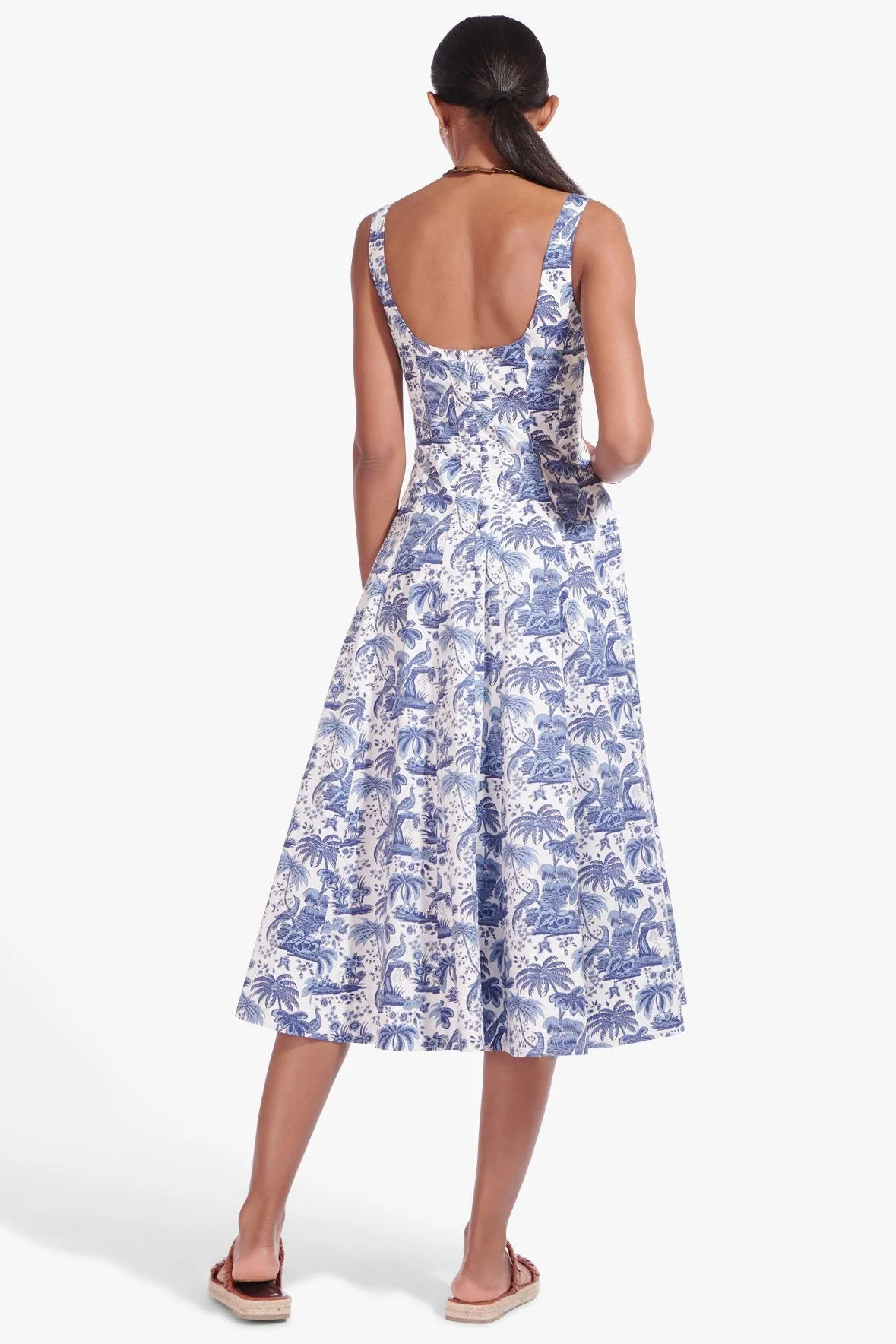 WELLS DRESS | CHINA BLUE TOILE