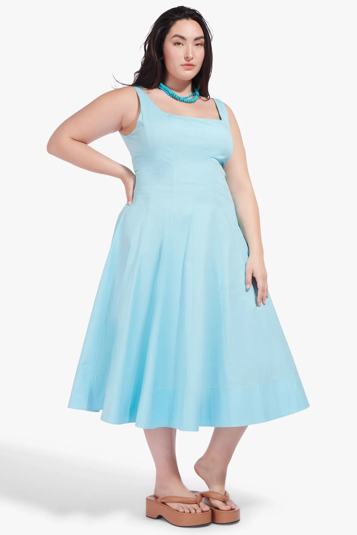 WELLS DRESS | TURQUOISE ES