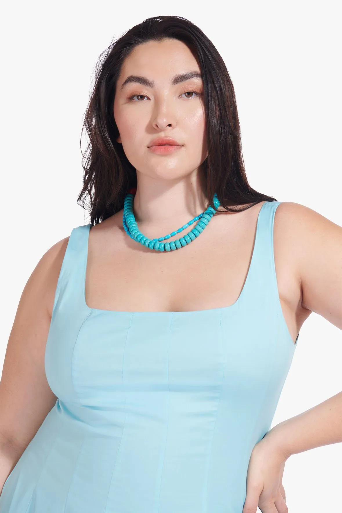 WELLS DRESS | TURQUOISE ES