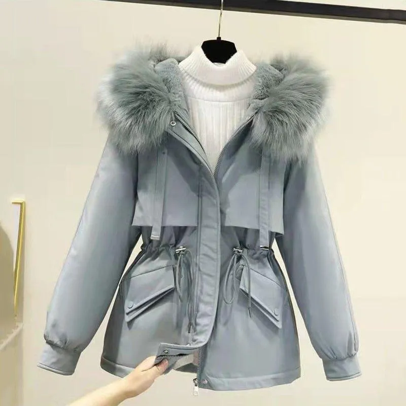 Winter Big Parka Fur Jacket