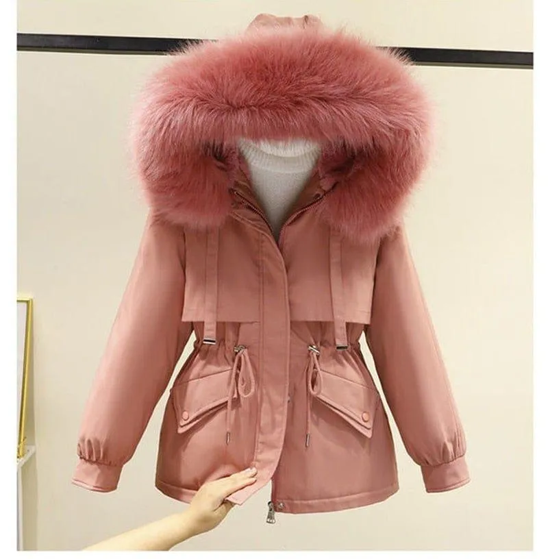 Winter Big Parka Fur Jacket