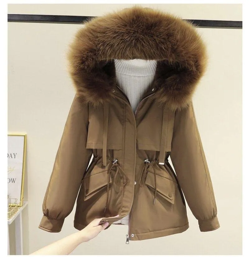 Winter Big Parka Fur Jacket