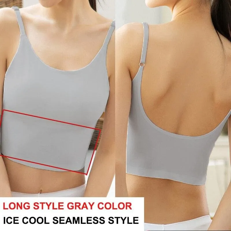 Women's Seamless Bralette with Removable Pads