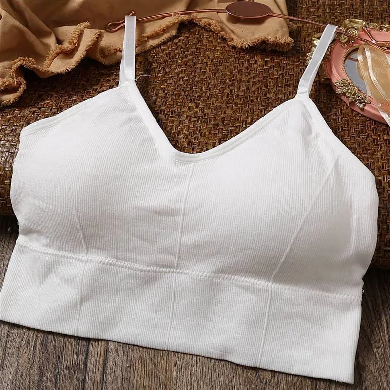 Women's Seamless Bralette with Removable Pads